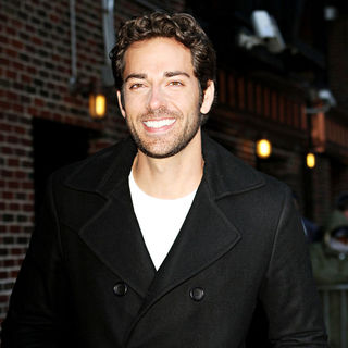 Zachary Levi at Zachary Levi appear on the 'Late Show With David Letterman'
