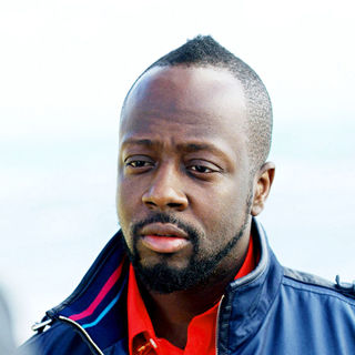Wyclef Jean in Wyclef Jean took some time off from his disaster relief in Haiti