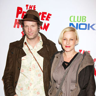 Patricia Arquette, Thomas Jane in The Opening Night of The 'Pee-Wee Herman Show'