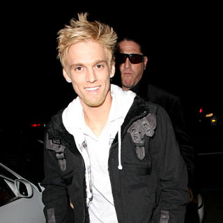 Aaron Carter in Outside The P. Diddy Grammy Awards Afterparty - wenn2730292