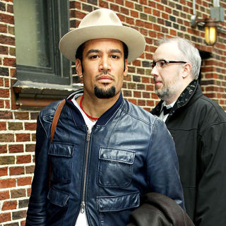 Ben Harper Outside The Ed Sullivan Theater for The 'Late Show With David Letterman'