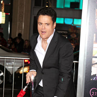 Donny Osmond in Los Angeles World Premiere of 'Valentine's Day' - Red Carpet - wenn2735563