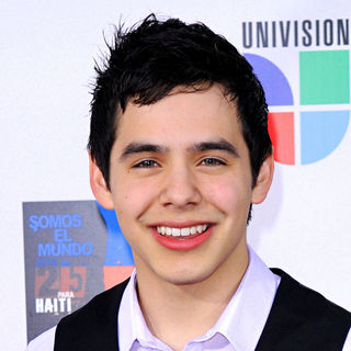 David Archuleta in Latin artists appear to record 'Somos to El Mundo' the Spanish version of 'We are the World'
