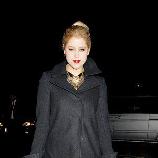 Peaches Geldof in London Fashion Week Autumn/Winter 2010 - Pringle of Scotland - Departures