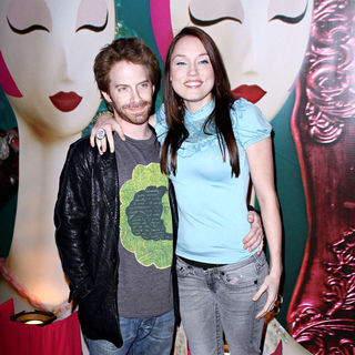 Seth Green, Clare Grant in The Launch Of Tarina Tarantino Beauty presented at Sephora