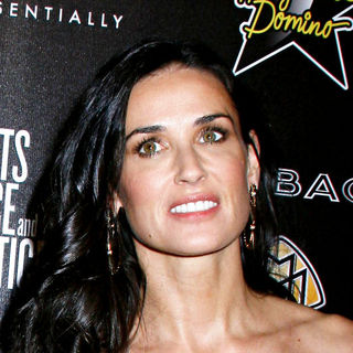 Demi Moore in 3rd Annual Pre-Oscar Hollywood Domino Gala
