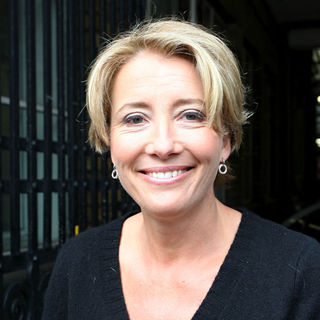 Emma Thompson in Emma Thompson outside the ITV Studios
