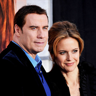 John Travolta, Kelly Preston in Premiere of 'The Last Song'
