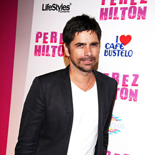 John Stamos in Perez Hilton's 'Carn-Evil' Theatrical Freak and Funk 32nd birthday party - Arrivals