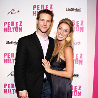Jake Pavelka, Vienna Girardi in Perez Hilton's 'Carn-Evil' Theatrical Freak and Funk 32nd birthday party - Arrivals