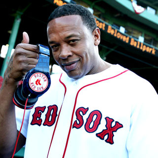 Dr. Dre in Monster Cable's Party to Celebrate The Launch of 'Heartbeats by Lady GaGa' Headphones