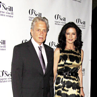 Michael Douglas, Catherine Zeta-Jones in The 2010 Eugene O'Neill Theatre Center Monte Cristo Awards Honoring Hal Prince