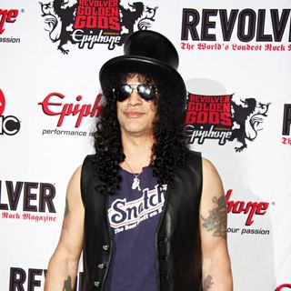 Slash in Revolver Golden Gods Awards