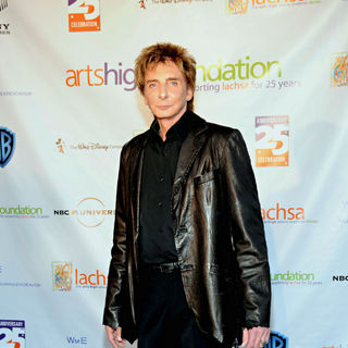 Barry Manilow in Los Angeles County High School for The Arts 25th Anniversary Celebration