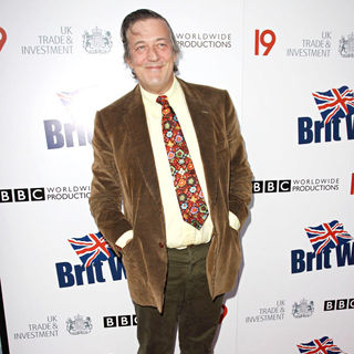 Stephen Fry in Champagne Launch of BritWeek at The Consul General's Official Residence Celebrating BritWeek 2010