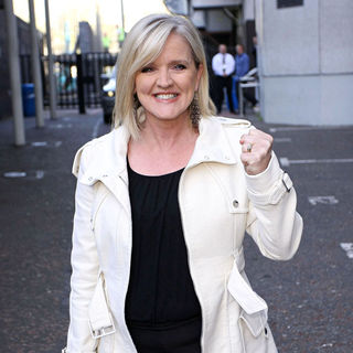 Bernie Nolan in Bernie Nolan Leaving The ITV Studios