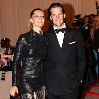 Gisele Bundchen, Tom Brady in The Costume Institute Gala Benefit