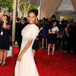 Joy Bryant in The Costume Institute Gala Benefit