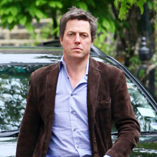 Hugh Grant in Hugh Grant Heading to A Restaurant