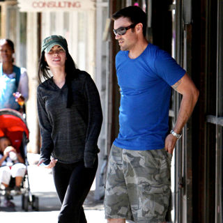 Megan Fox, Brian Austin Green in Megan Fox and Brian Austin Green Looking to Buy Tropical Fish in Studio City
