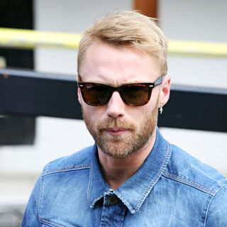 Ronan Keating, Boyzone in Celebrities Outside The ITV Television Studios