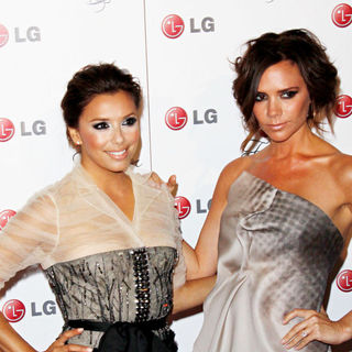 Eva Longoria, Victoria Adams in A Night Of Fashion & Technology with LG Mobile Phones Hosted by Victoria Beckham and Eva Longoria