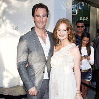 James Van Der Beek, Kimberly Brook in Heidi Klum Launches Her Summer 2010 Collection 'Lavish'