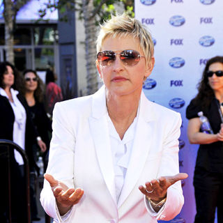 Ellen DeGeneres in The American Idol Season 9 Finale - Arrivals