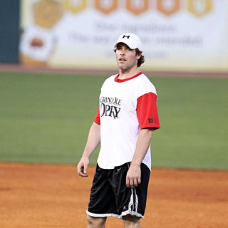 Mike Fisher in The Annual City of Hope Celebrity Softball Challenge During CMA Country Music Festival