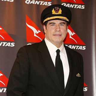 John Travolta in John Travolta Arrives in Buenos Aires on A Promotional Tour as A Qantas Airlines Ambassador