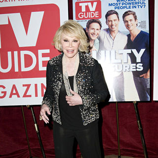Joan Rivers in TV Guide Magazine Celebrates The Power List and Upcoming 3000th Issue - Arrivals