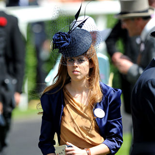 Princess Beatrice in Princess Beatrice Arriving for Ladies Day