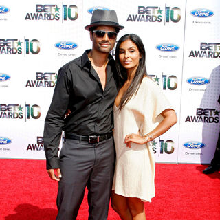 Eric Benet, Manuela Testolini in 2010 BET Awards