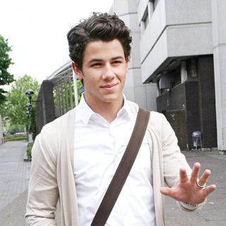 Nick Jonas in Nick Jonas Outside The ITV Studios