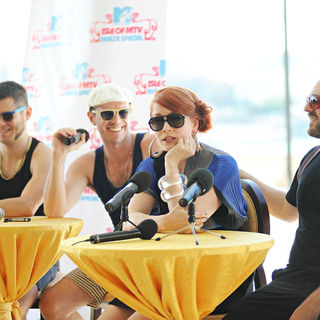Scissor Sisters in The Pre Concert Press Conference at The Isle of MTV Malta Special 2010