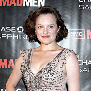 Elisabeth Moss in The 4th Season Premiere Screening of Mad Men