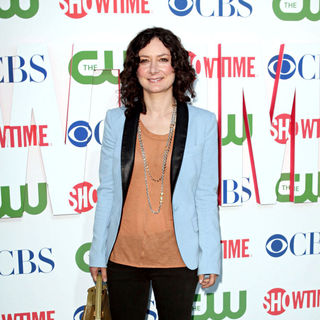 Sara Gilbert in 2010 CBS, CW, Showtime Summer Press Tour Party