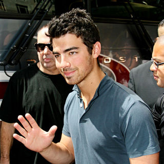 Joe Jonas, Jonas Brothers in Joe Jonas Leaving His Hotel in Manhattan