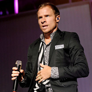 Brian Littrell, Backstreet Boys in Backstreet Boys Performing on Stage at The Molson Canadian Amphitheatre