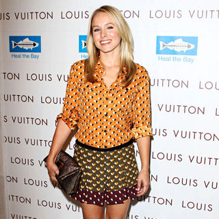 Kristen Bell in Opening of Louis Vuitton Santa Monica to Benefit Heal The Bay