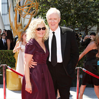 Mary Yeager, John Lithgow in 2010 Creative Arts Emmy Awards - Arrivals