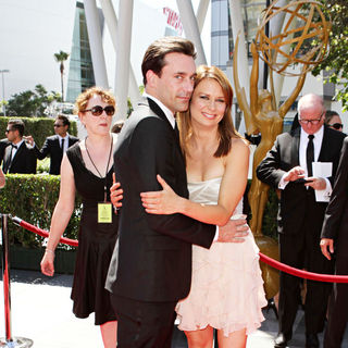 Jon Hamm, Mary Lynn Rajskub in 2010 Creative Arts Emmy Awards - Arrivals