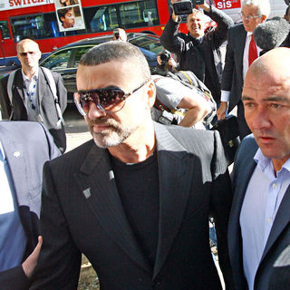 George Michael in George Michael Arriving at Higbury Magistrates Court