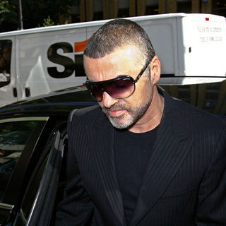 George Michael in George Michael Arriving at Higbury Magistrates Court
