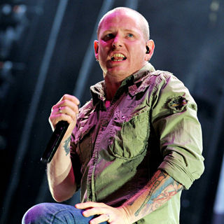 Corey Taylor in Stone Sour Performing on Stage During The 'Rockstar Energy Drink UPROAR Festival'