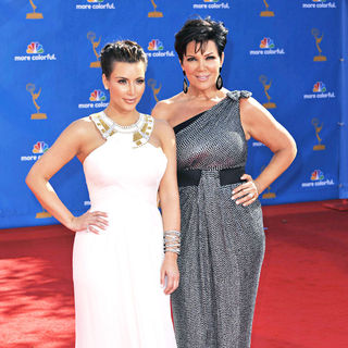 Kim Kardashian, Kris Jenner in The 62nd Annual Primetime Emmy Awards