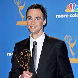 Jim Parsons in The 62nd Annual Primetime Emmy Awards - Press Room