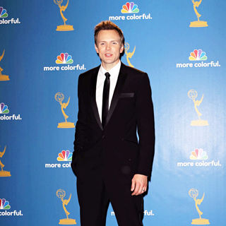 Joel McHale in The 62nd Annual Primetime Emmy Awards - Press Room