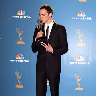 Jim Parsons in The 62nd Annual Primetime Emmy Awards - Press Room