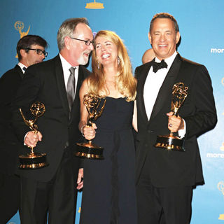 Tom Hanks in The 62nd Annual Primetime Emmy Awards - Press Room